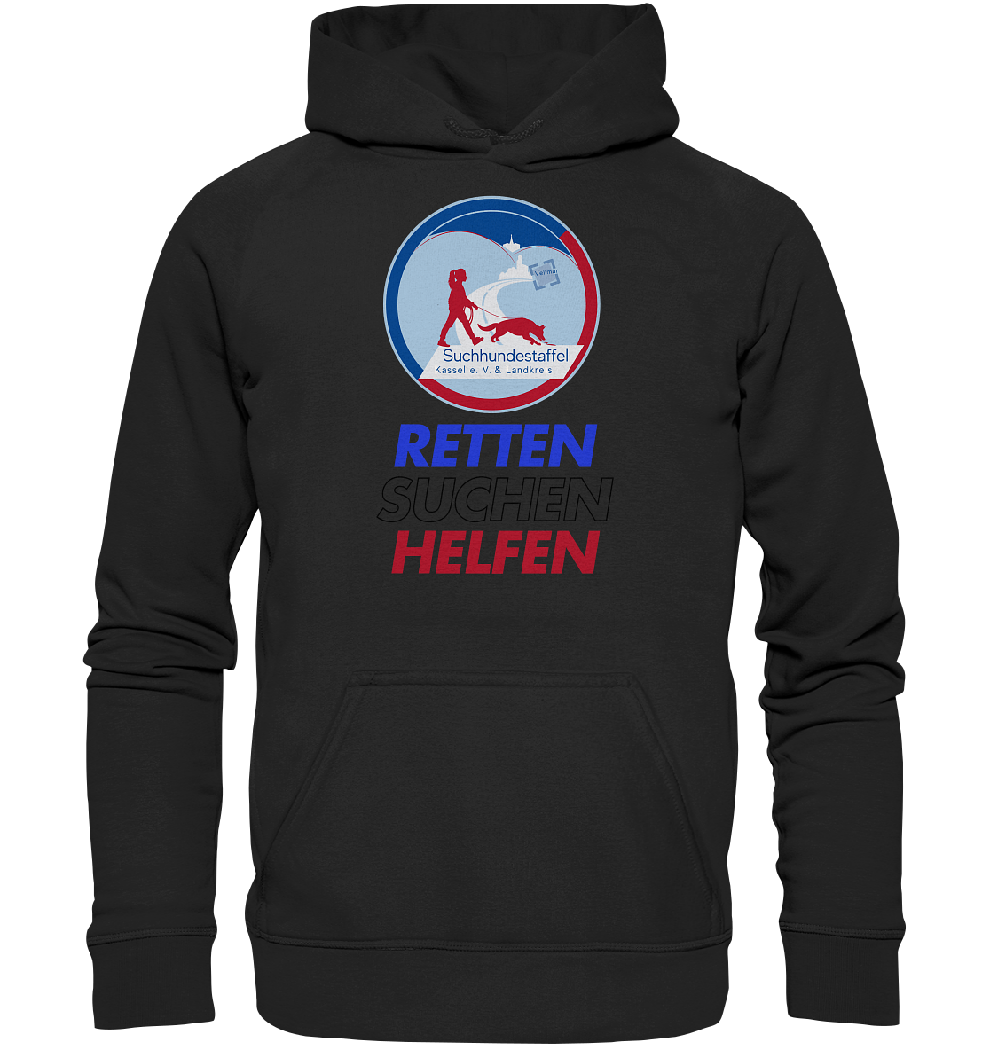 Logo & Slogan - Basic Unisex Hoodie