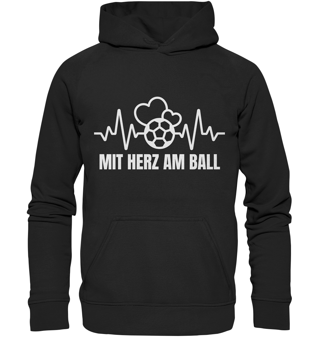 Slogan "Puls" - Basic Unisex Hoodie