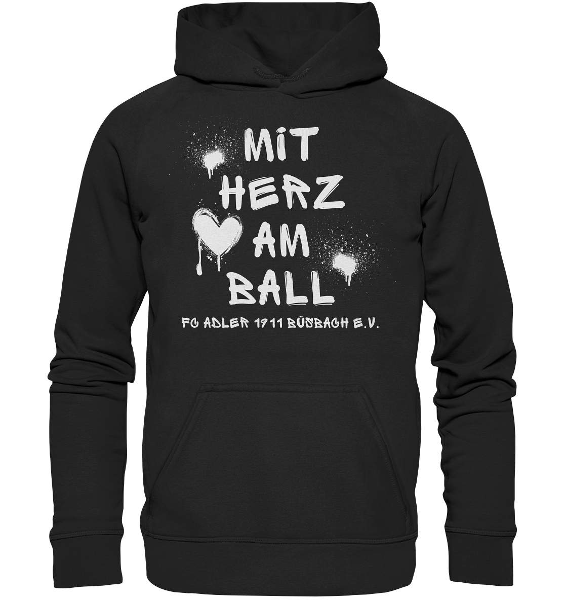 Slogan "Graffiti" - Basic Unisex Hoodie