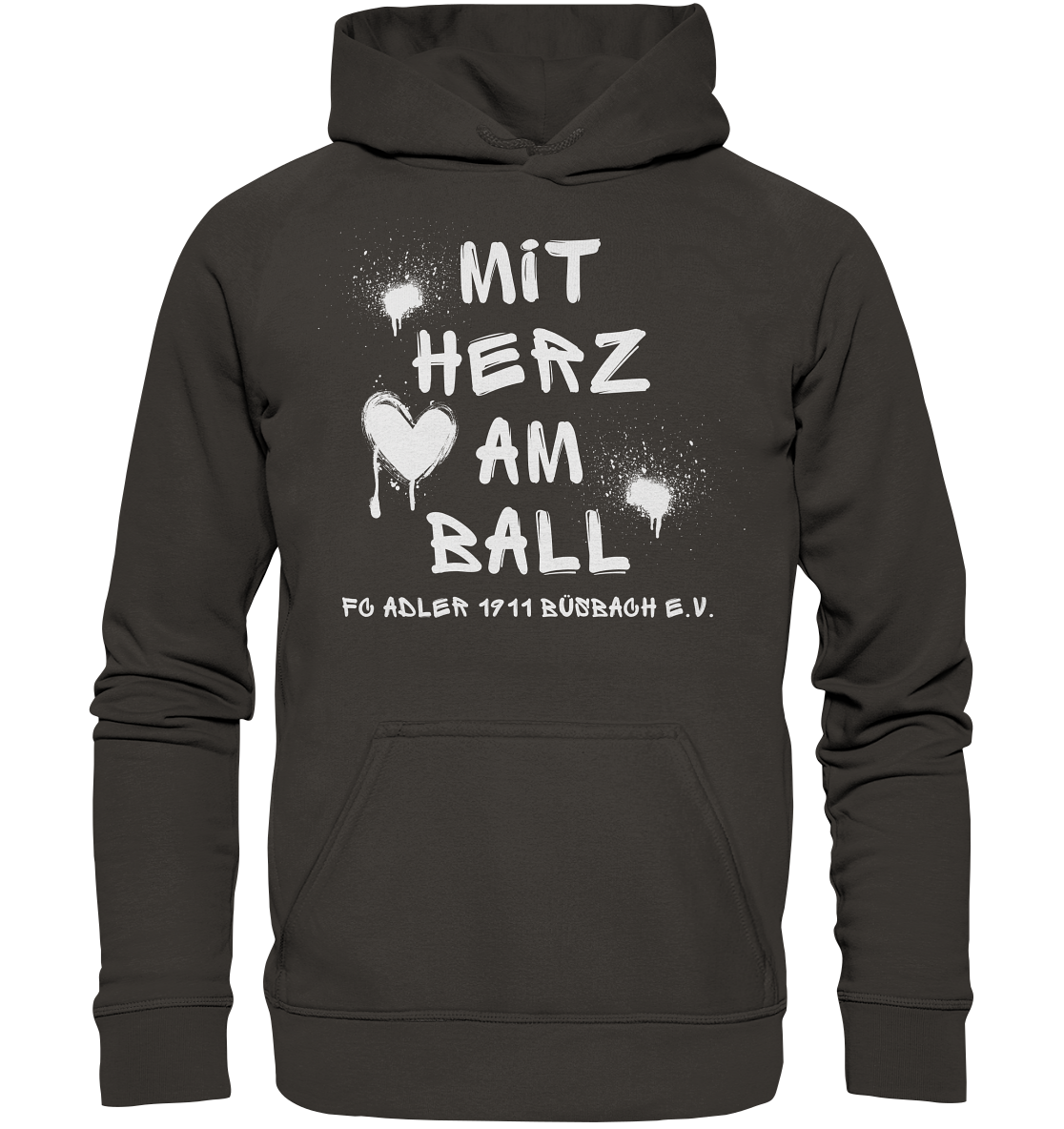 Slogan "Graffiti" - Basic Unisex Hoodie