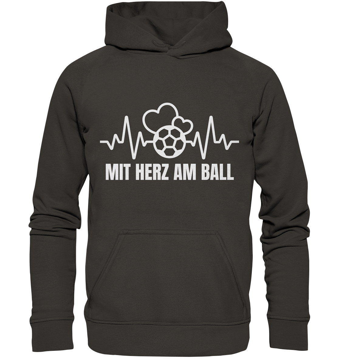 Slogan "Puls" - Basic Unisex Hoodie