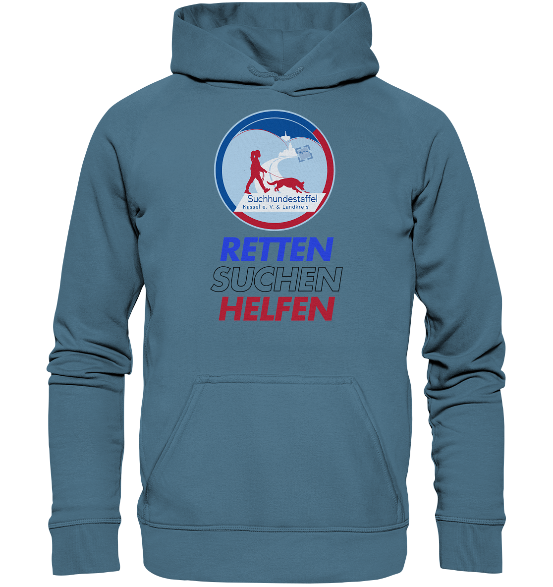 Logo & Slogan - Basic Unisex Hoodie
