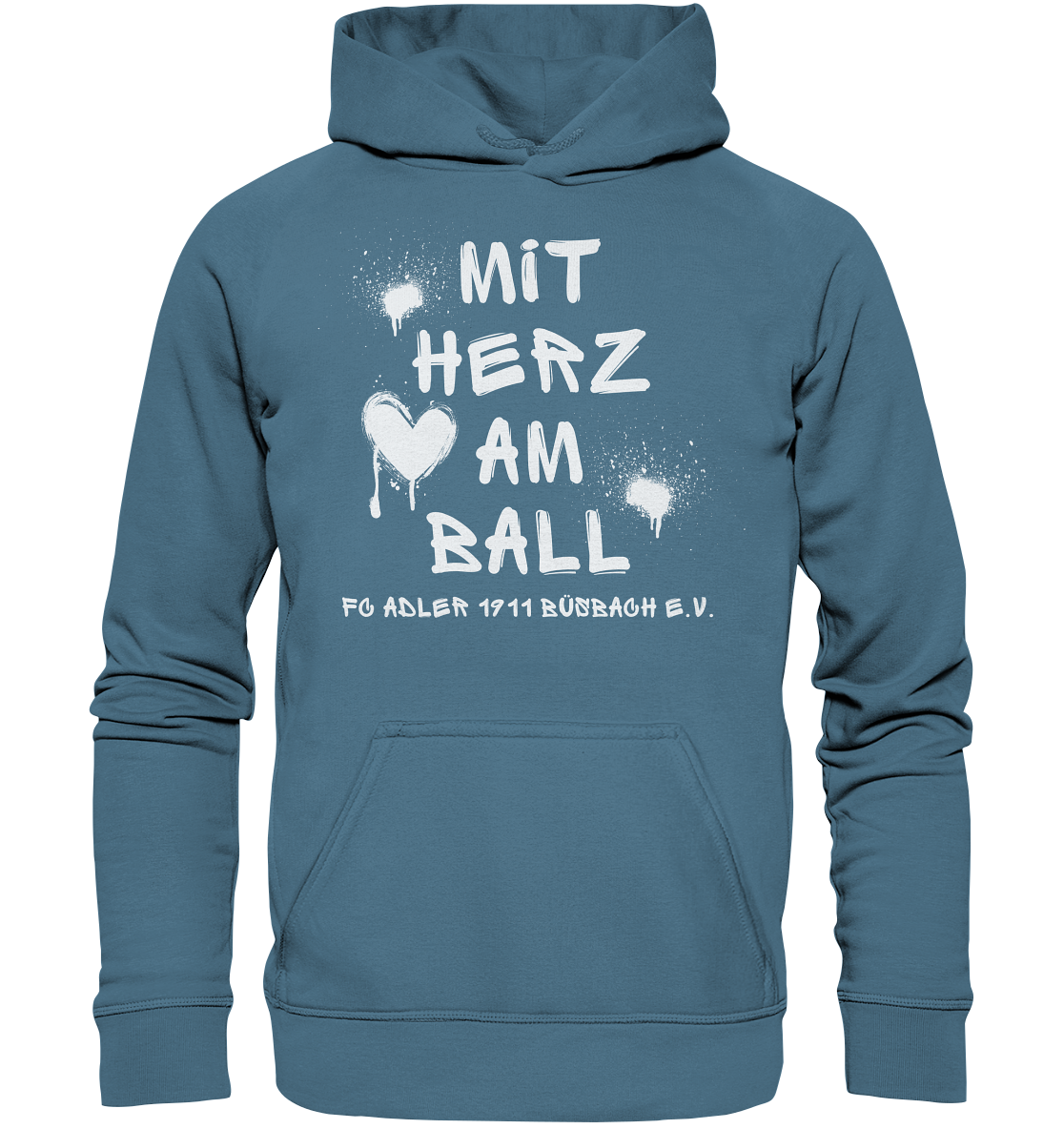 Slogan "Graffiti" - Basic Unisex Hoodie