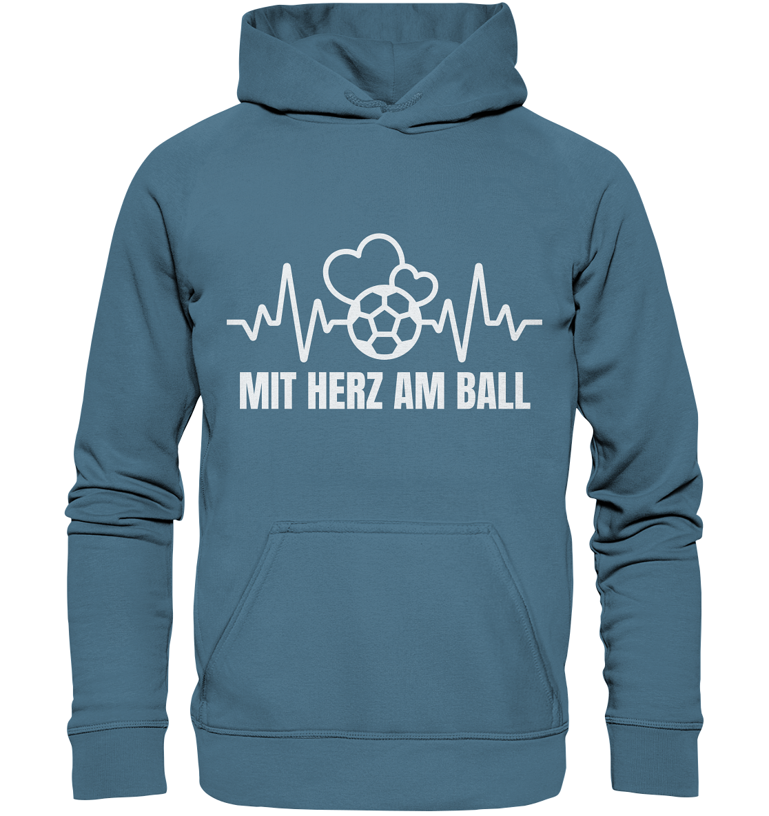 Slogan "Puls" - Basic Unisex Hoodie