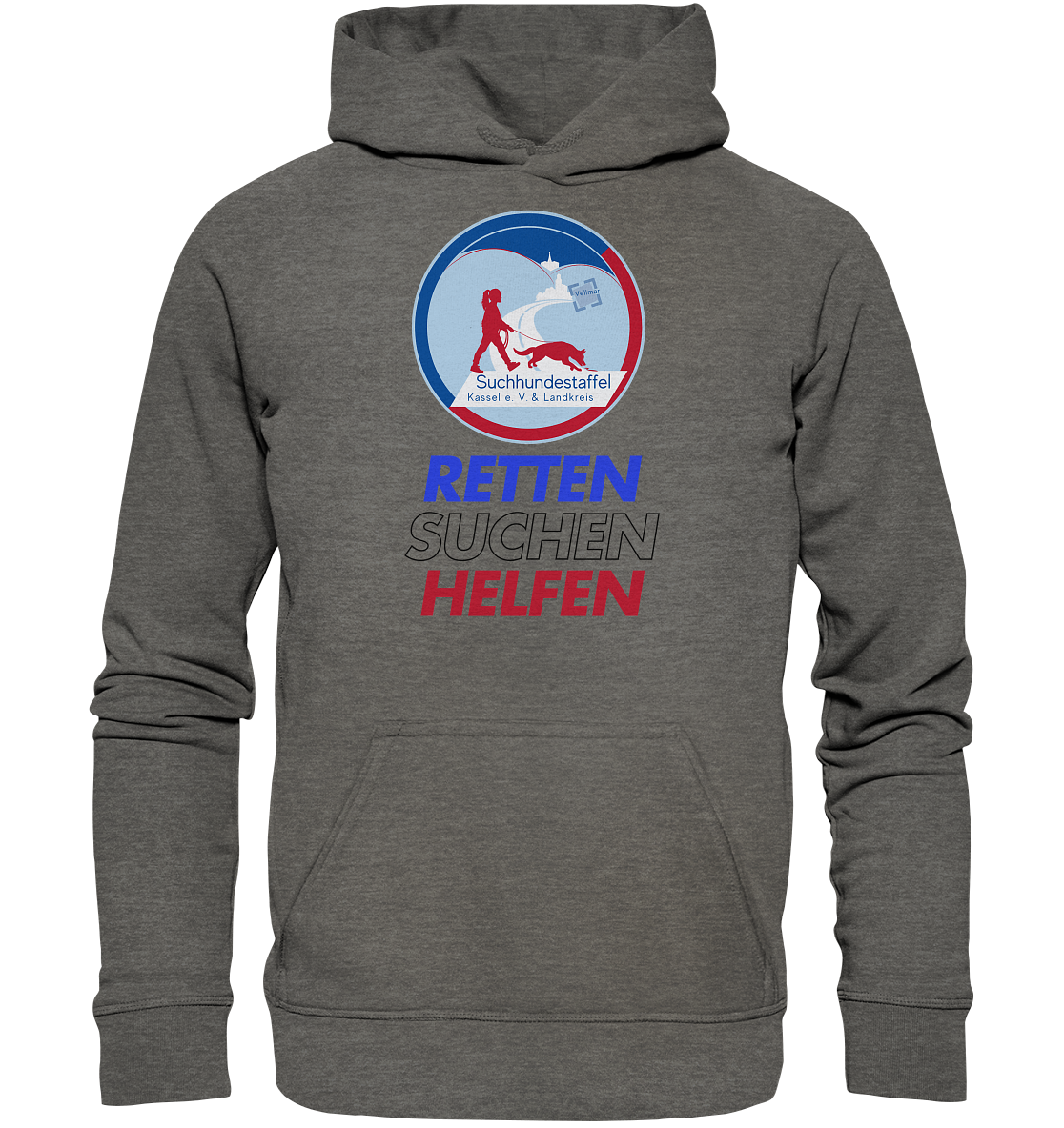 Logo & Slogan - Basic Unisex Hoodie