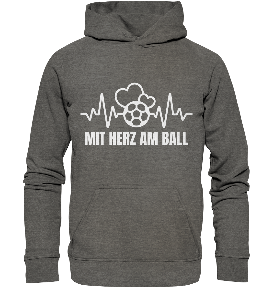 Slogan "Puls" - Basic Unisex Hoodie