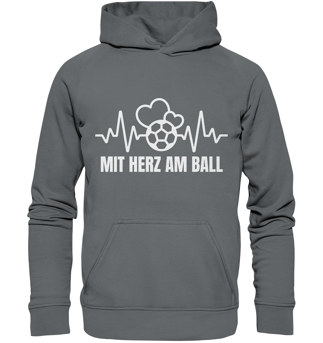 Slogan "Puls" - Basic Unisex Hoodie