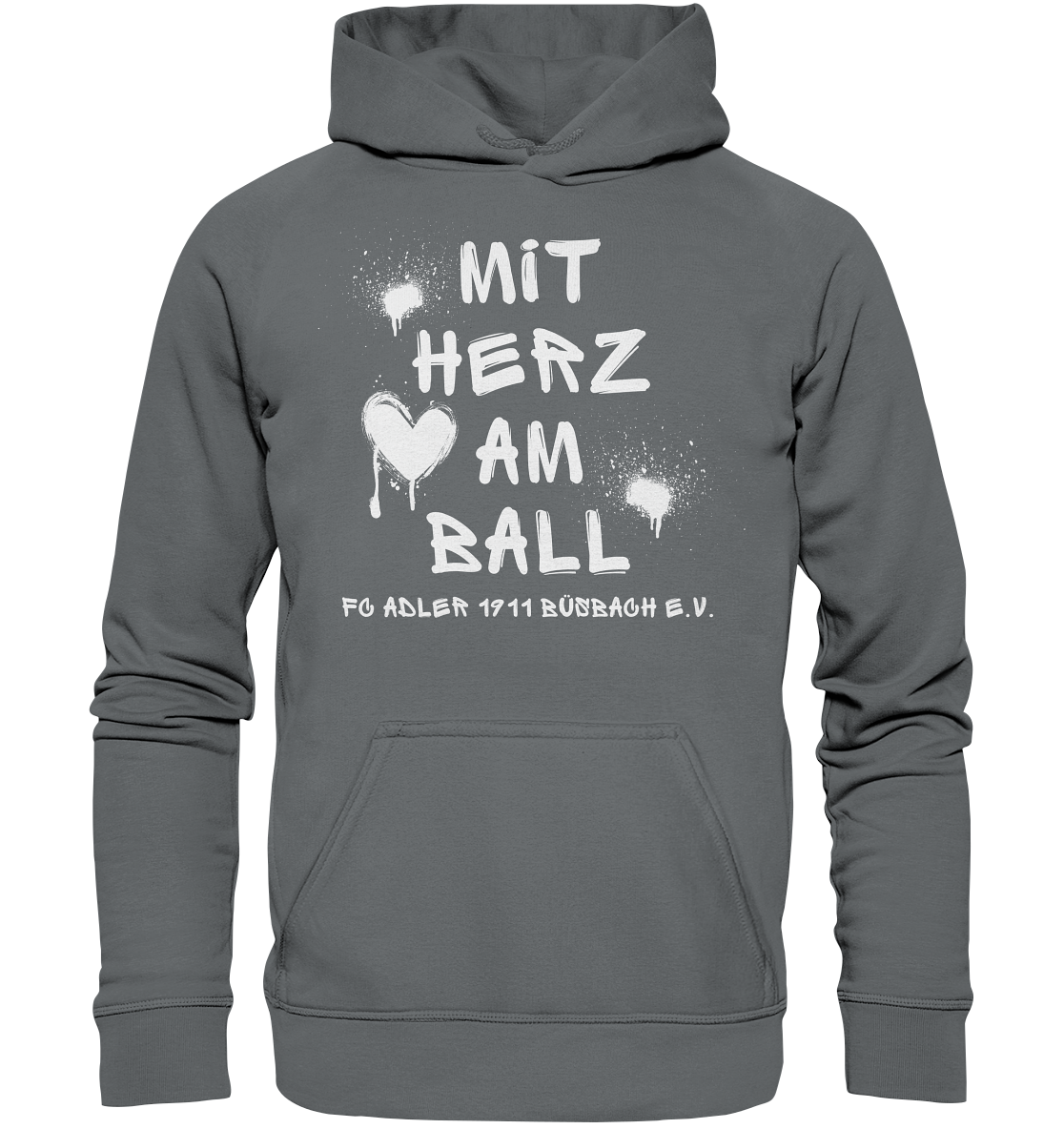 Slogan "Graffiti" - Basic Unisex Hoodie