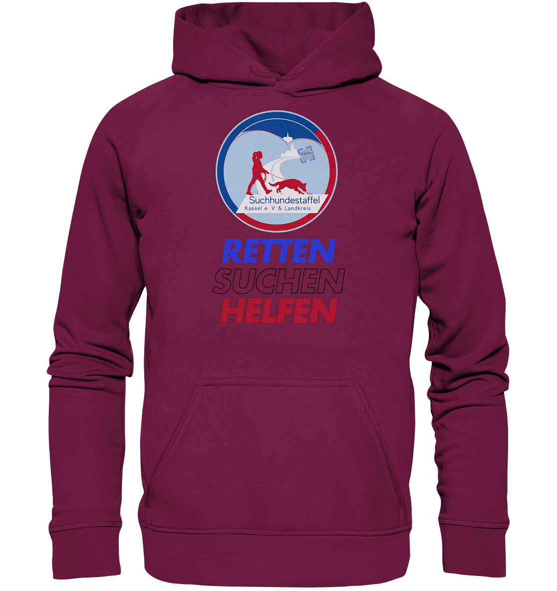 Logo & Slogan - Basic Unisex Hoodie
