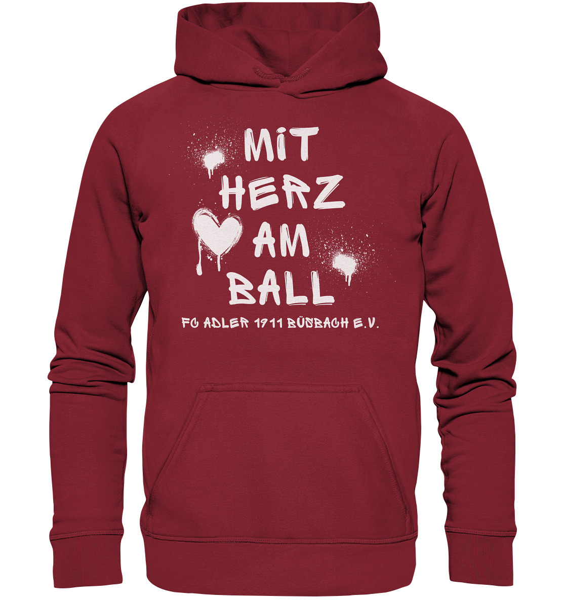 Slogan "Graffiti" - Basic Unisex Hoodie