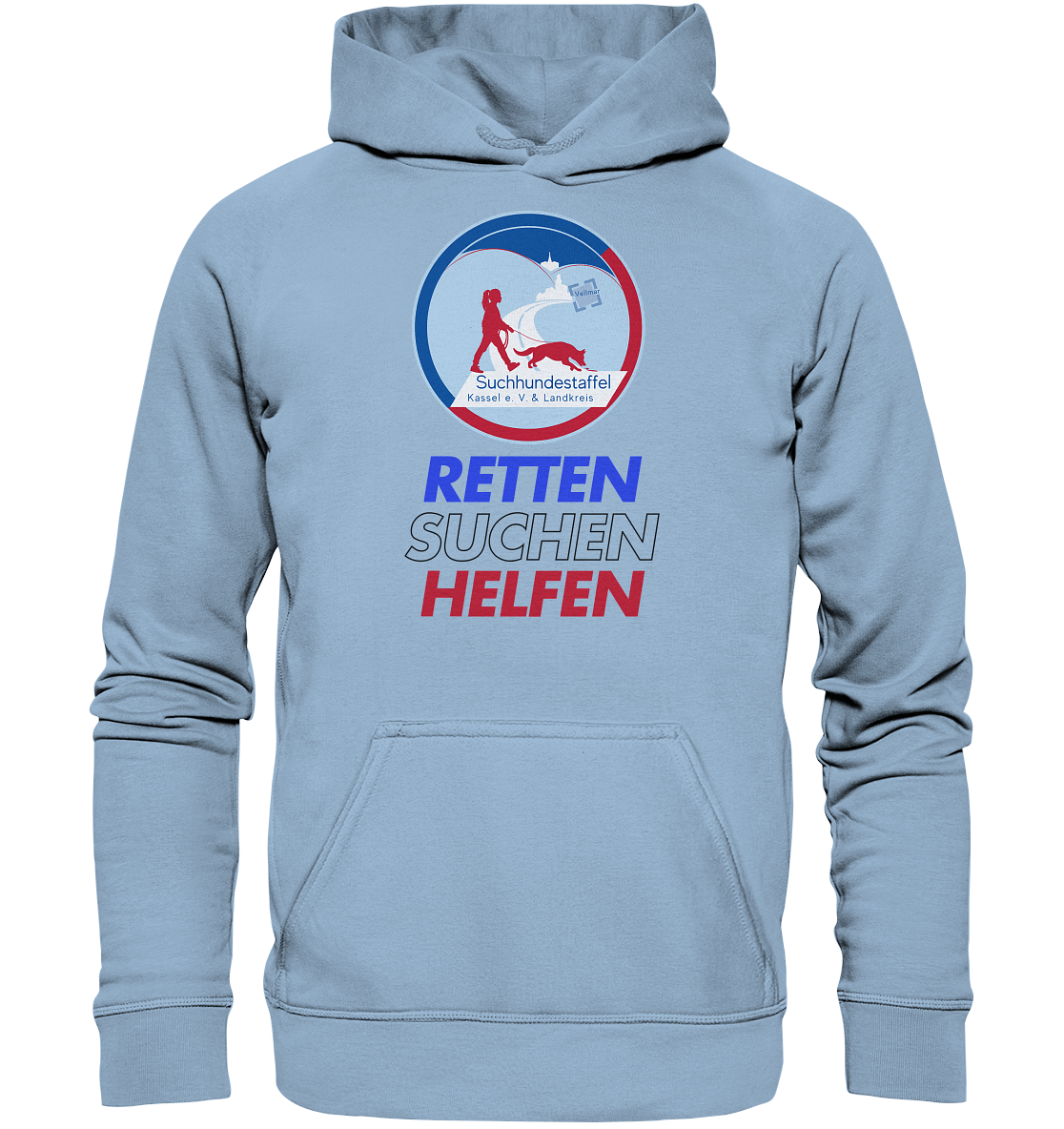 Logo & Slogan - Basic Unisex Hoodie