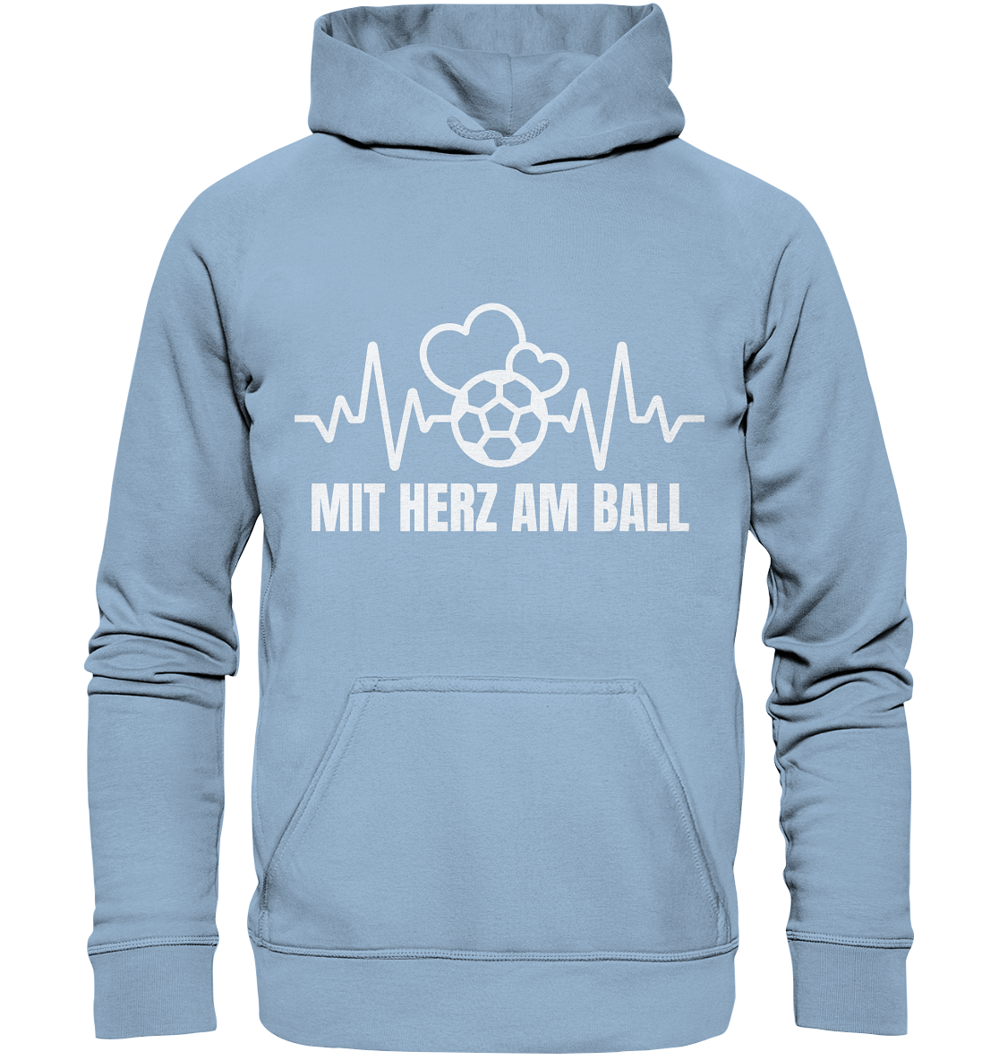 Slogan "Puls" - Basic Unisex Hoodie