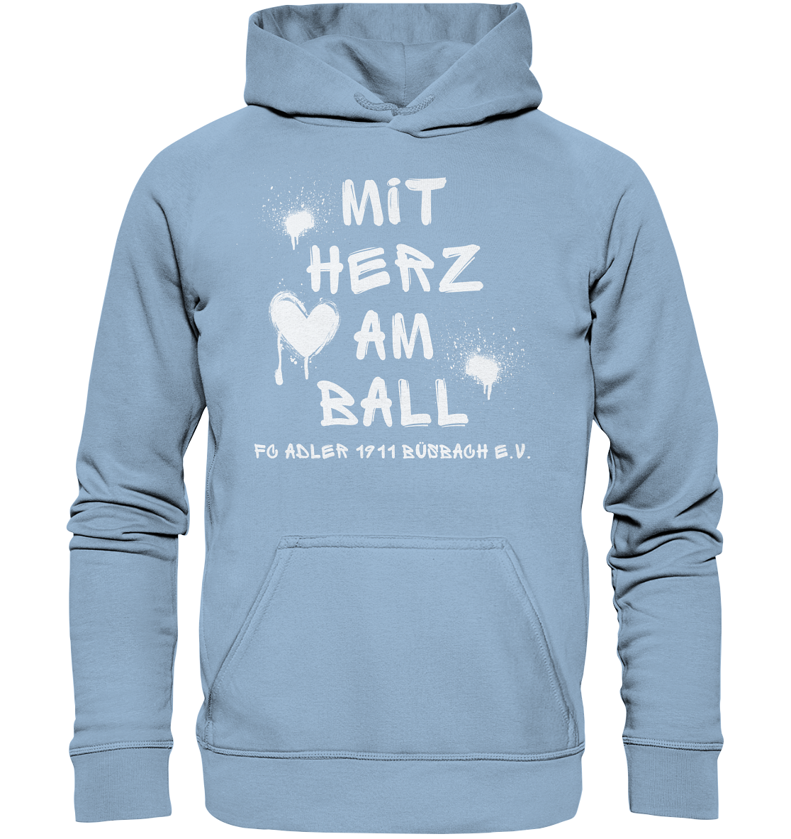 Slogan "Graffiti" - Basic Unisex Hoodie