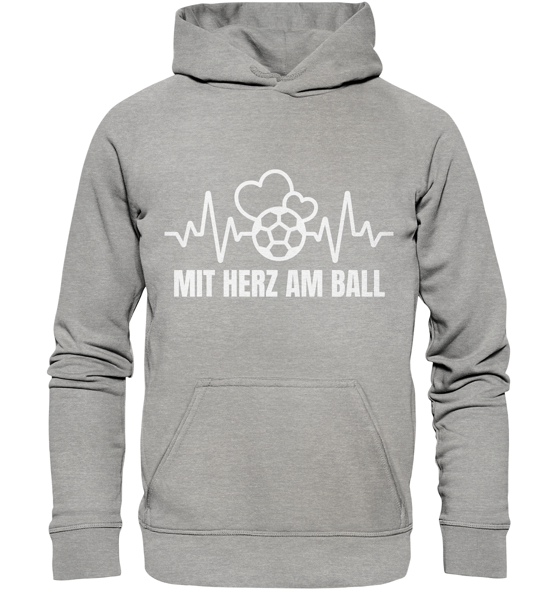 Slogan "Puls" - Basic Unisex Hoodie