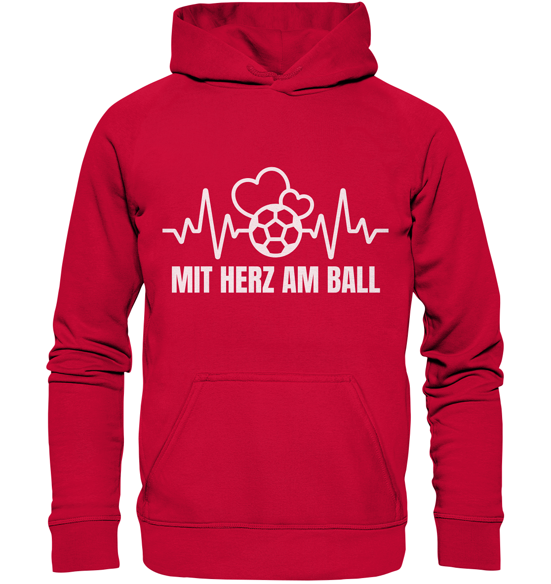 Slogan "Puls" - Basic Unisex Hoodie