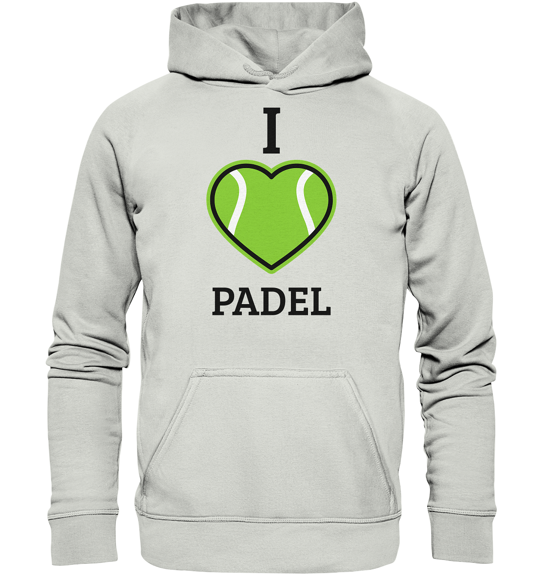 I Love Padel - Basic Unisex Hoodie