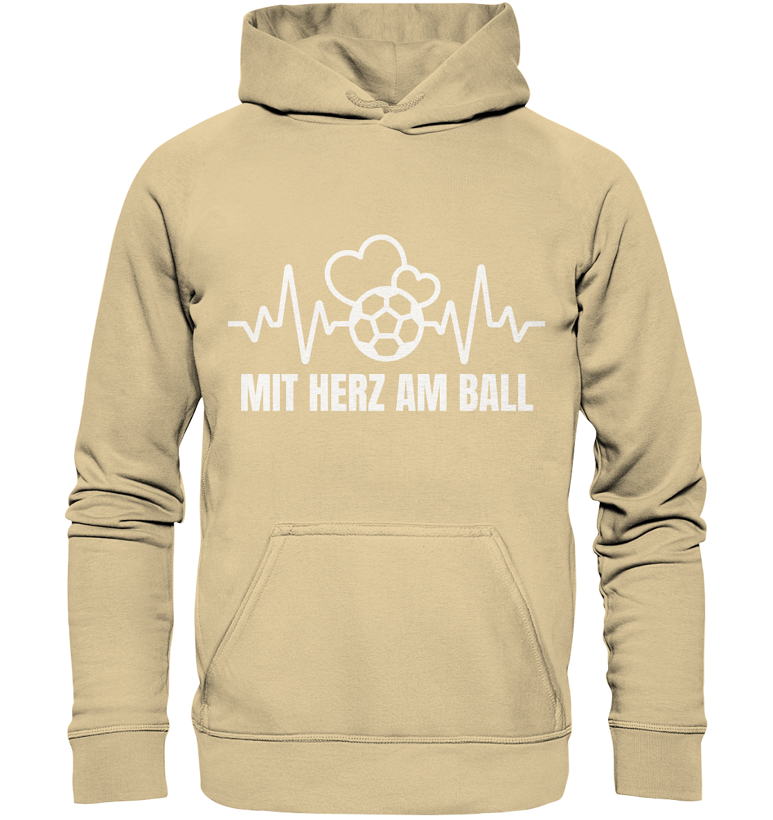 Slogan "Puls" - Basic Unisex Hoodie
