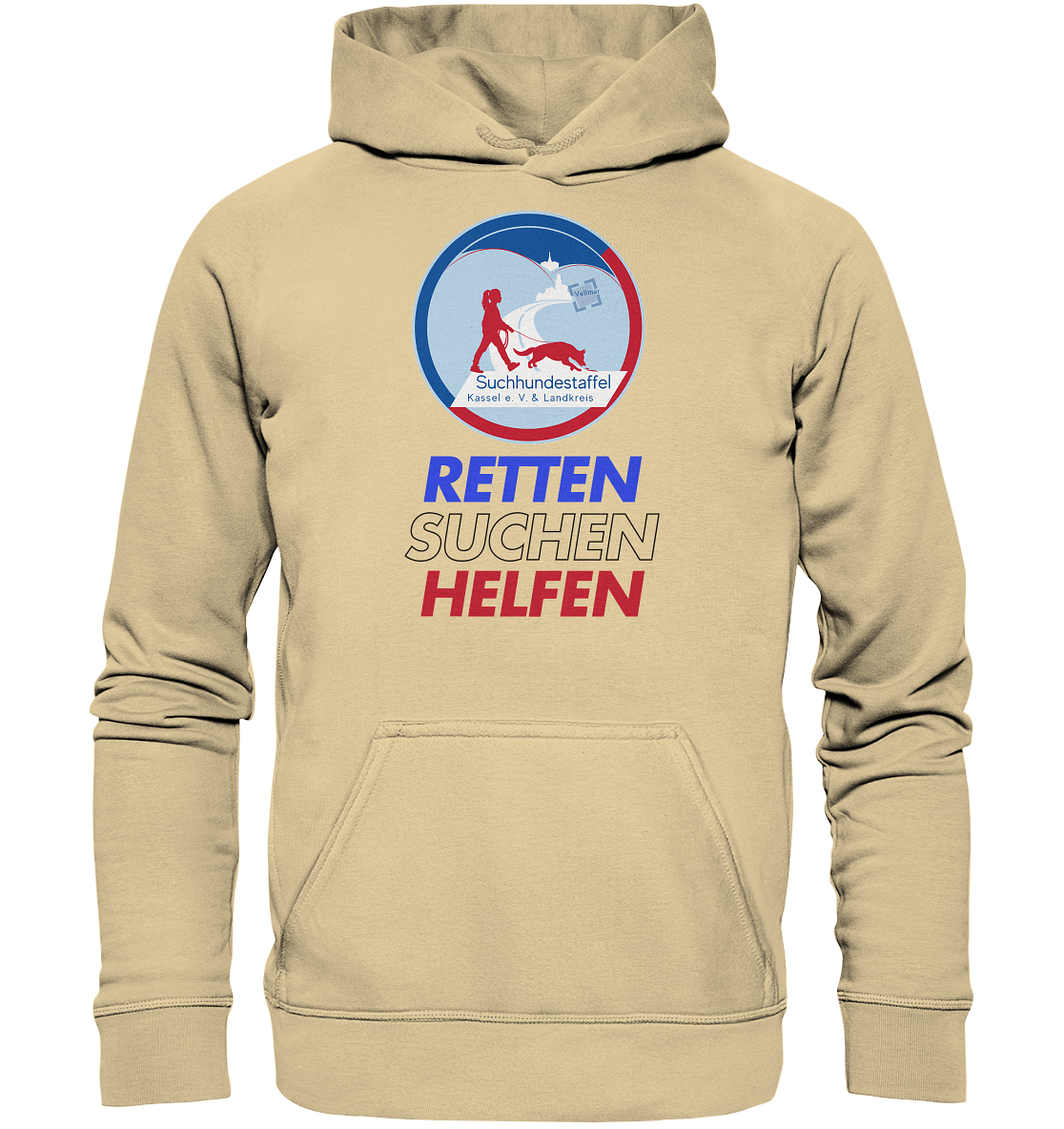 Logo & Slogan - Basic Unisex Hoodie