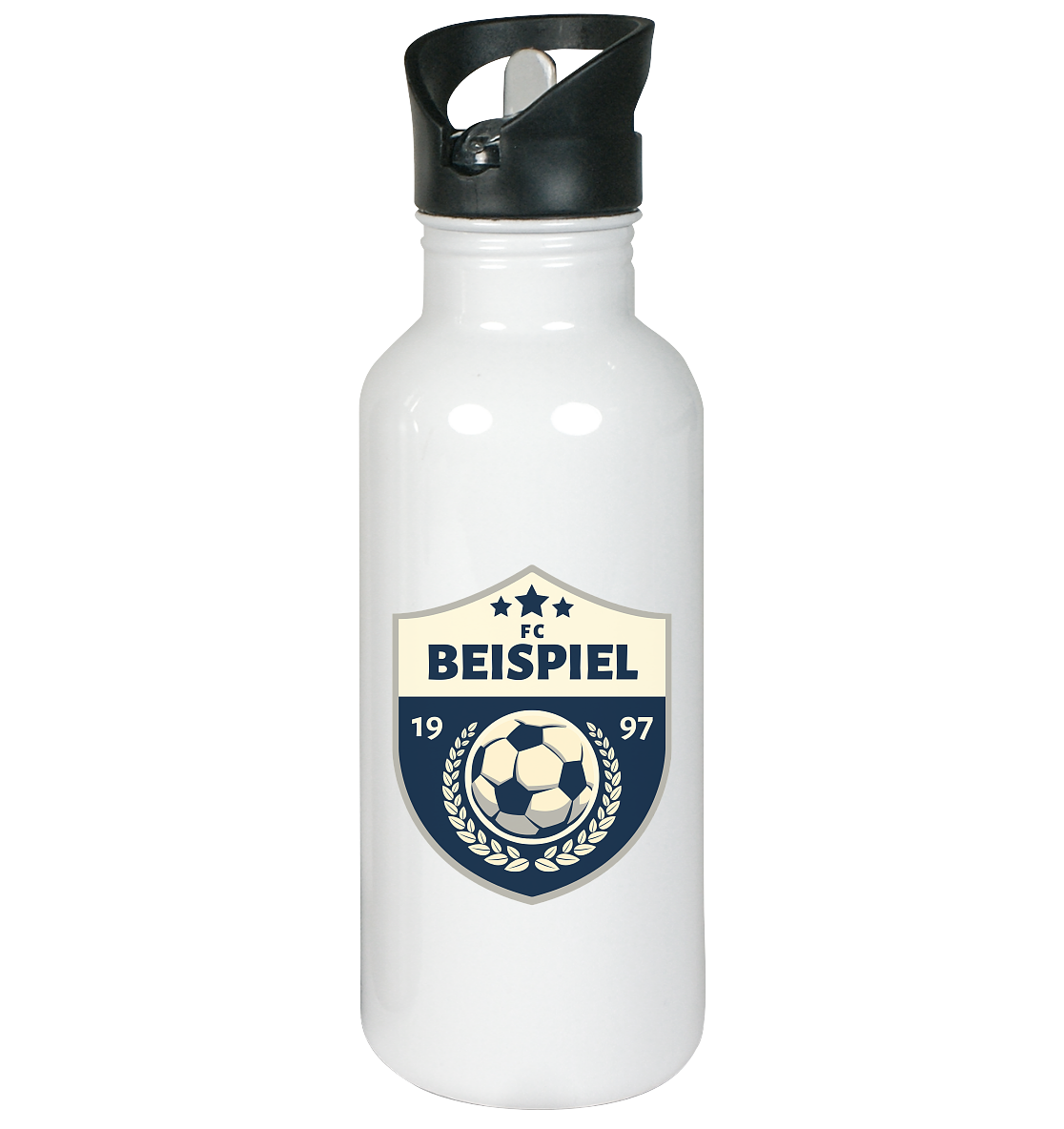 Logo - Edelstahl-Trinkflasche