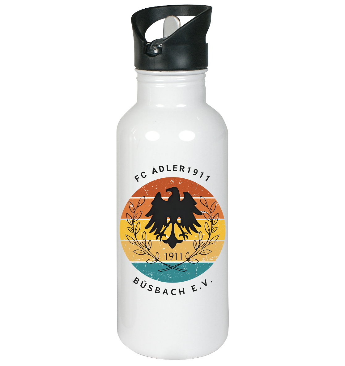 Wappen "Bunt" - Edelstahl-Trinkflasche