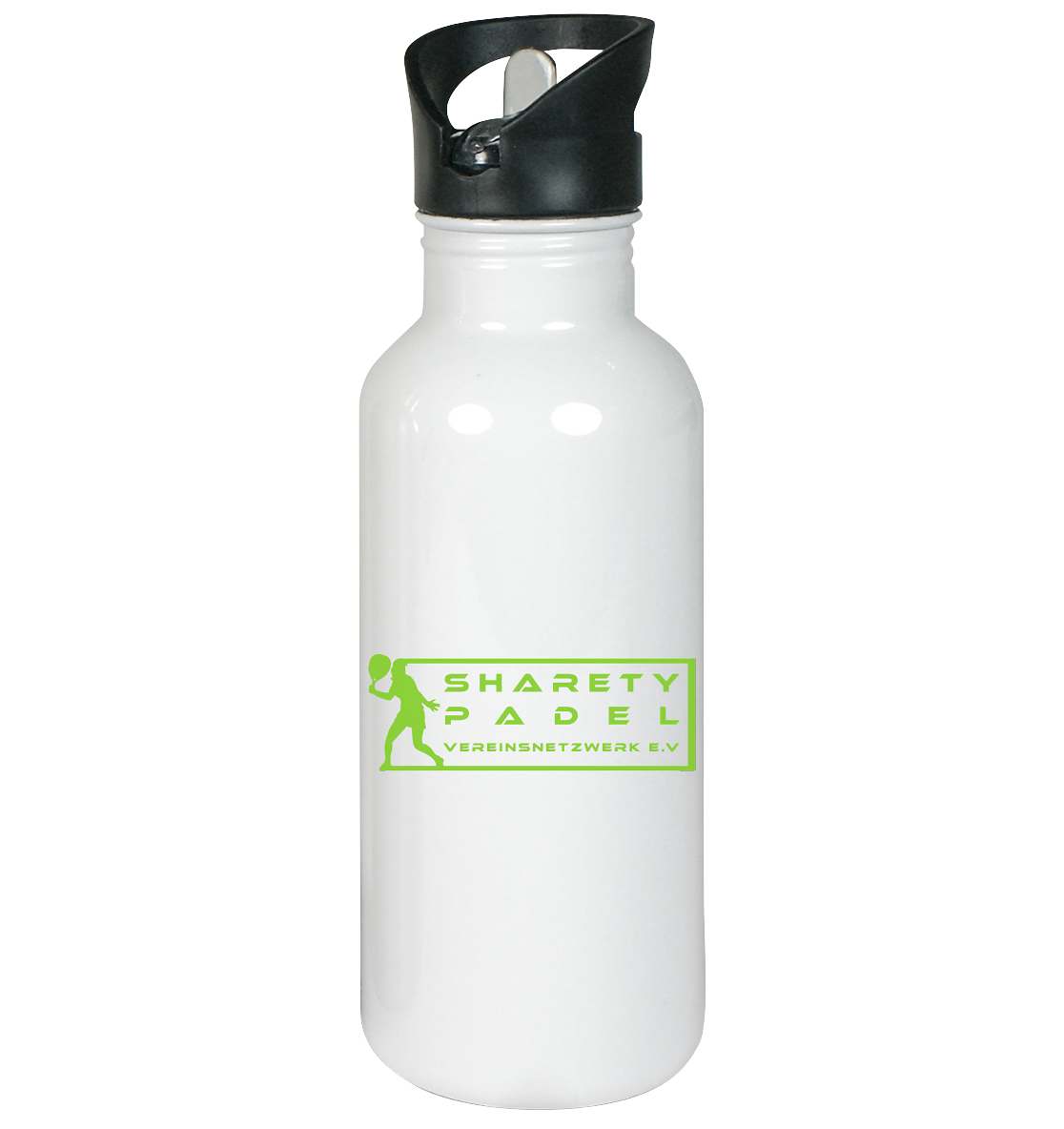 Nur Logo - Edelstahl-Trinkflasche