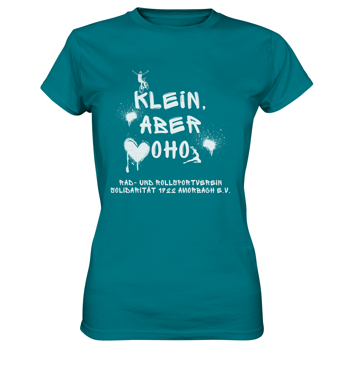 Slogan "Graffiti" - Ladies Premium Shirt