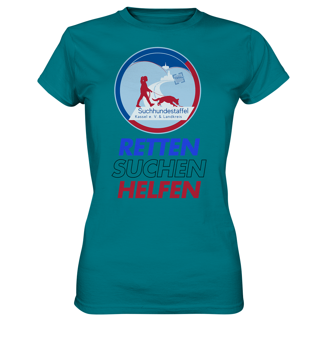 Logo & Slogan - Ladies Premium Shirt