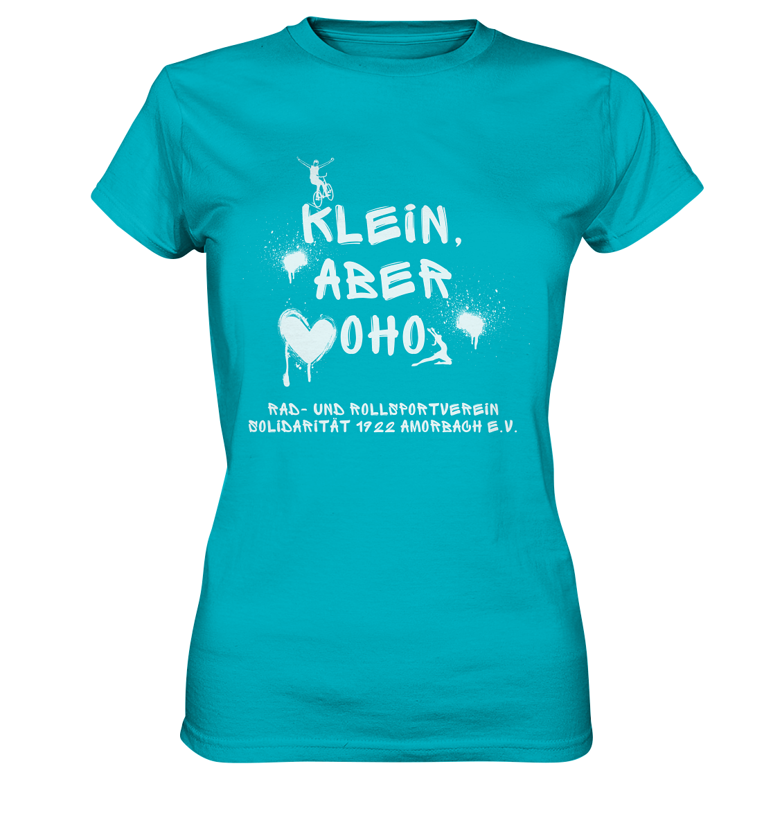 Slogan "Graffiti" - Ladies Premium Shirt