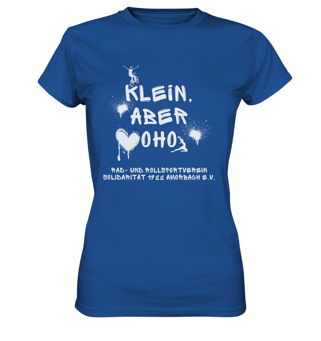 Slogan "Graffiti" - Ladies Premium Shirt