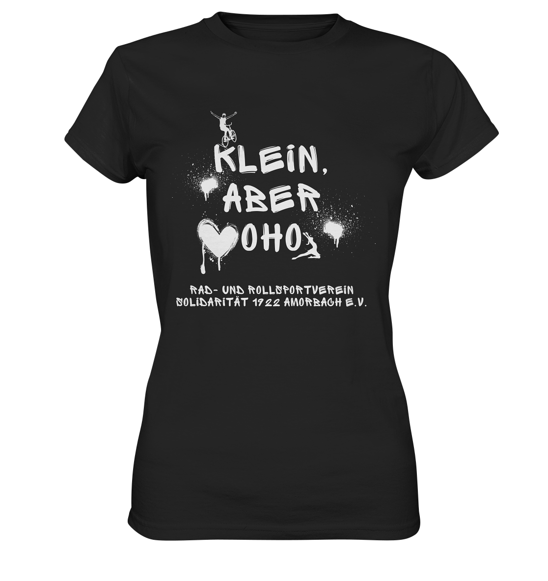 Slogan "Graffiti" - Ladies Premium Shirt