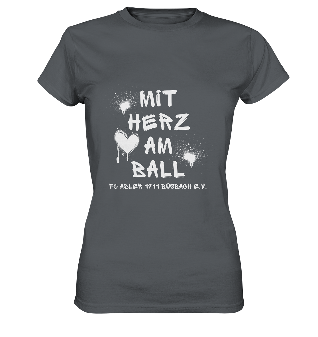 Slogan "Graffiti" - Ladies Premium Shirt