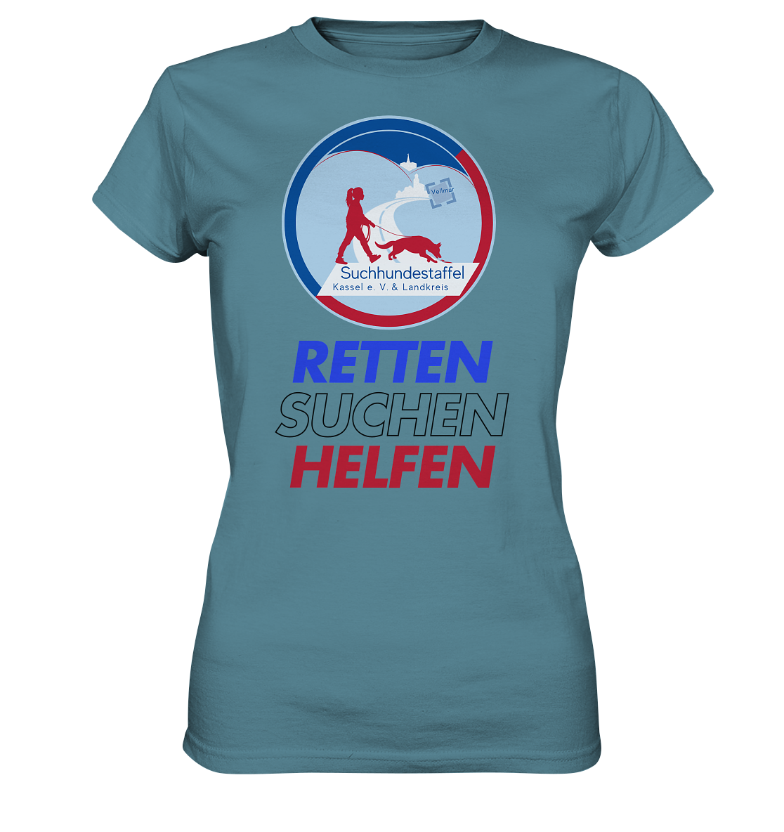 Logo & Slogan - Ladies Premium Shirt
