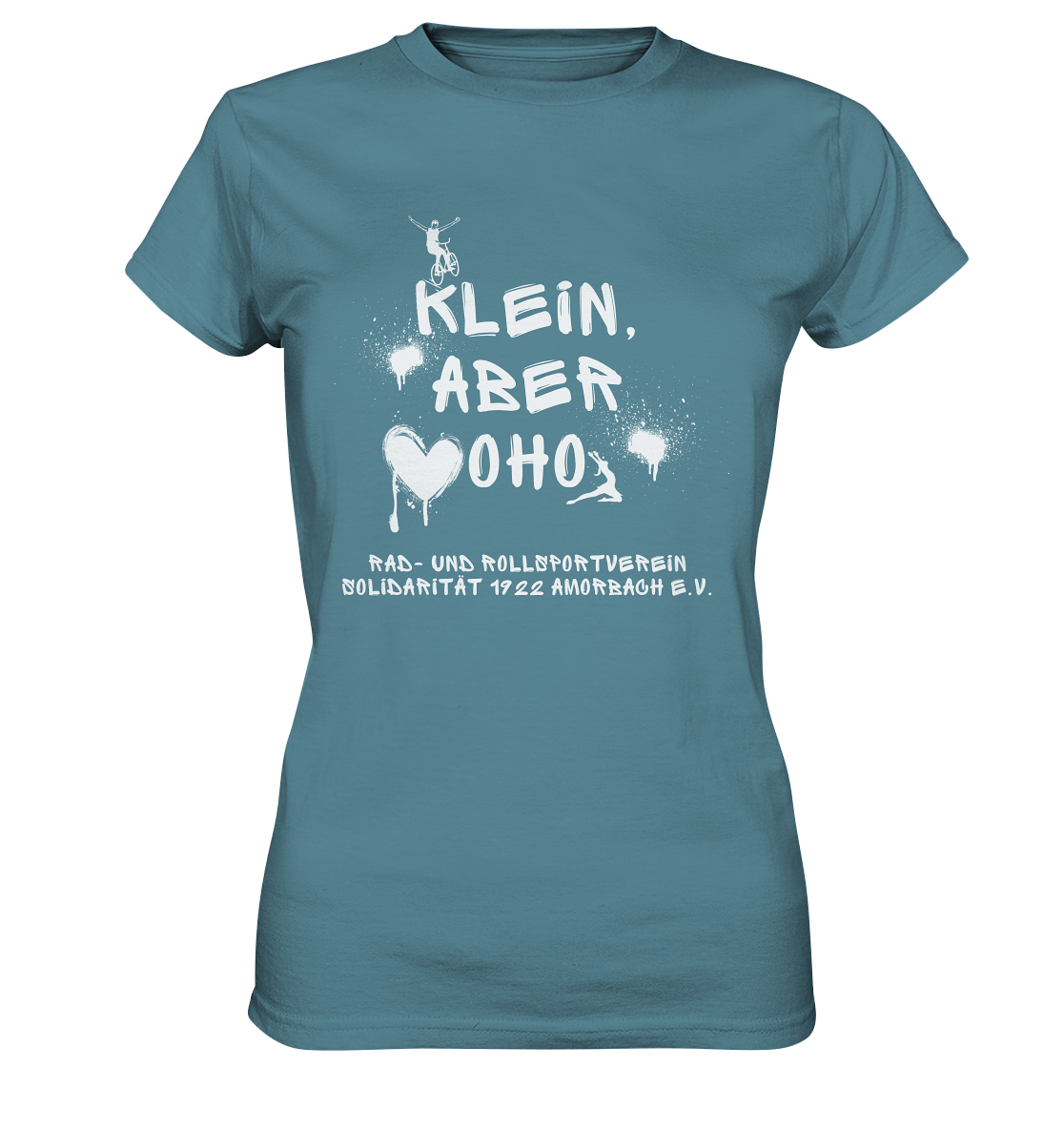 Slogan "Graffiti" - Ladies Premium Shirt