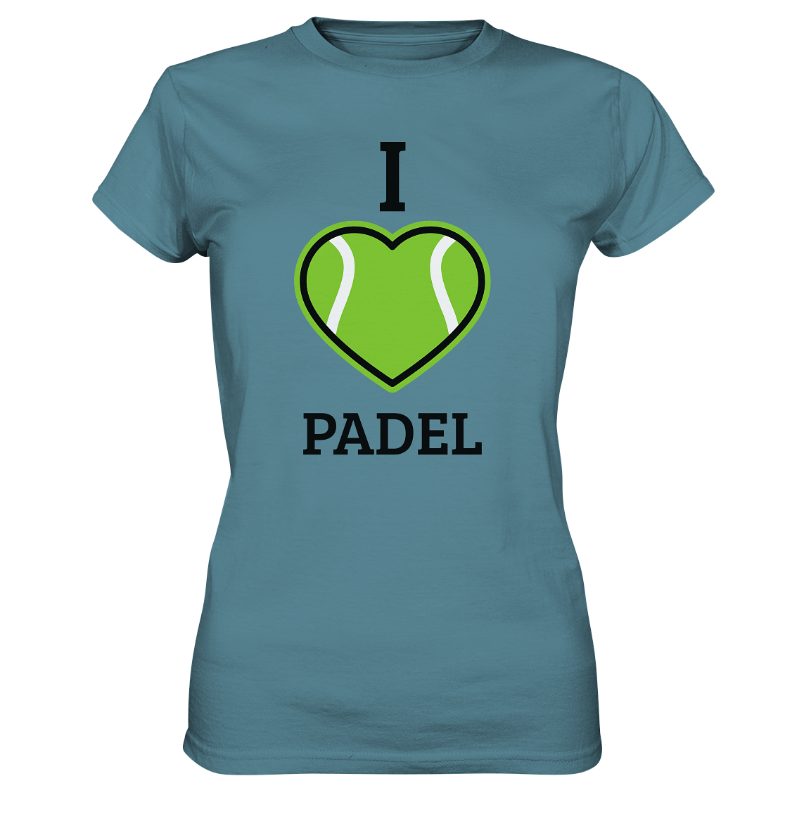 I Love Padel - Ladies Premium Shirt