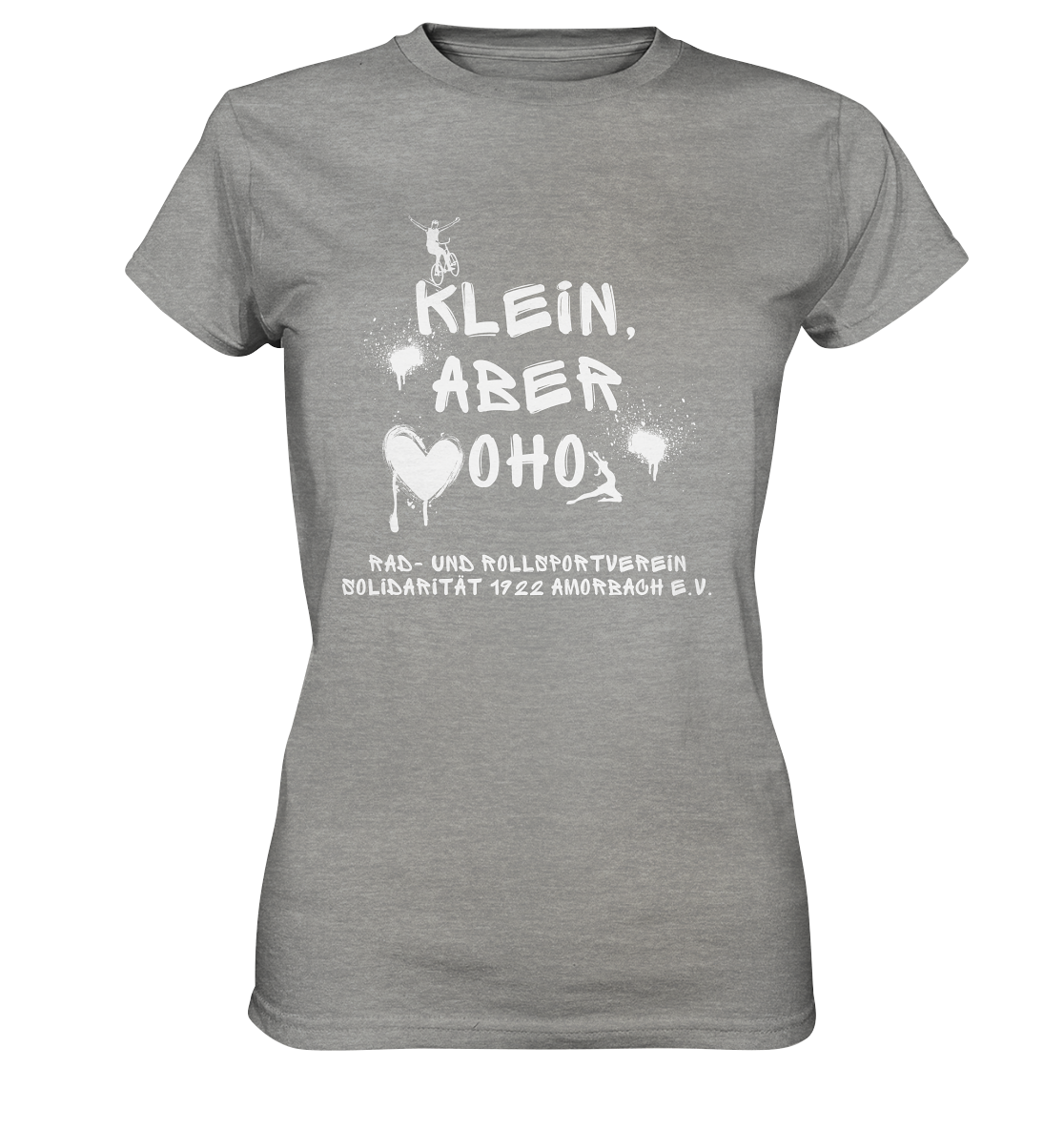 Slogan "Graffiti" - Ladies Premium Shirt