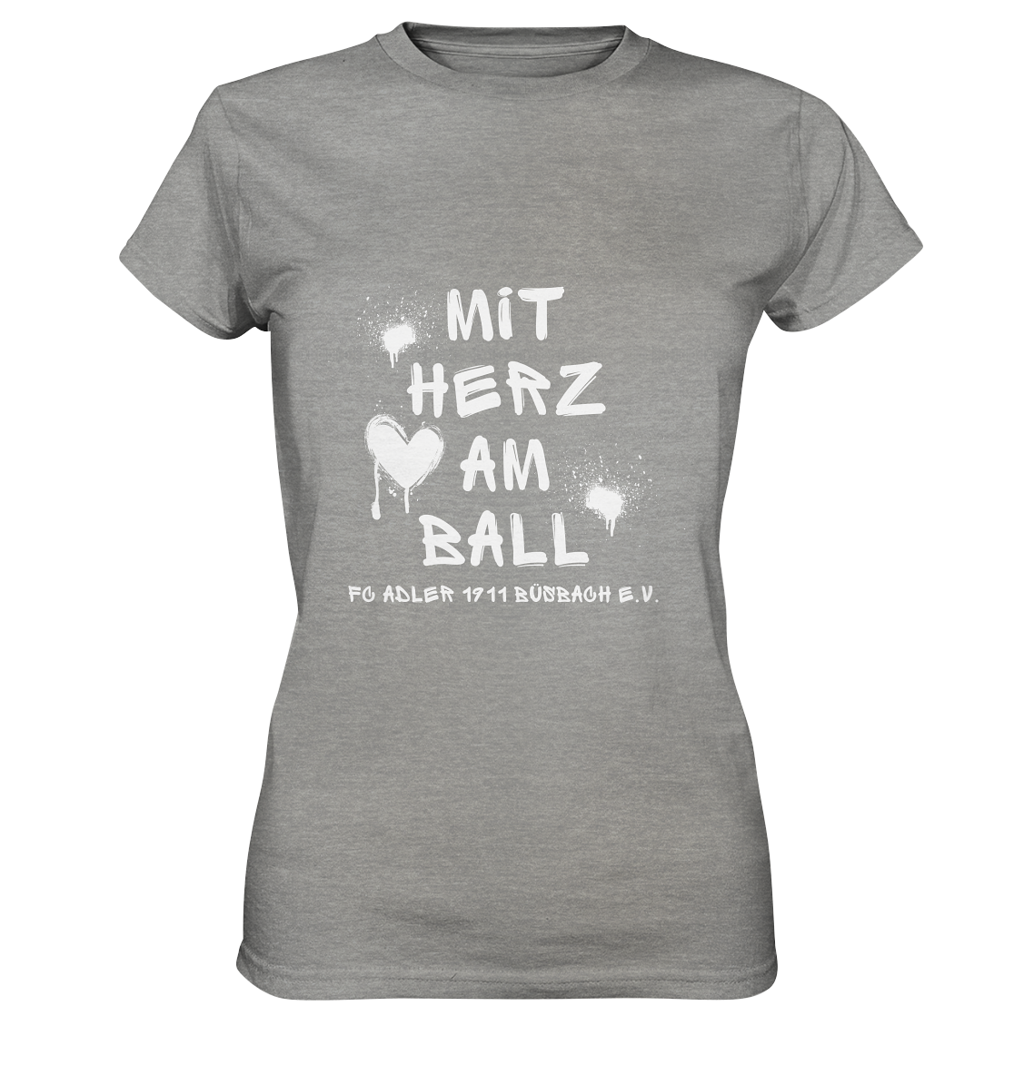 Slogan "Graffiti" - Ladies Premium Shirt