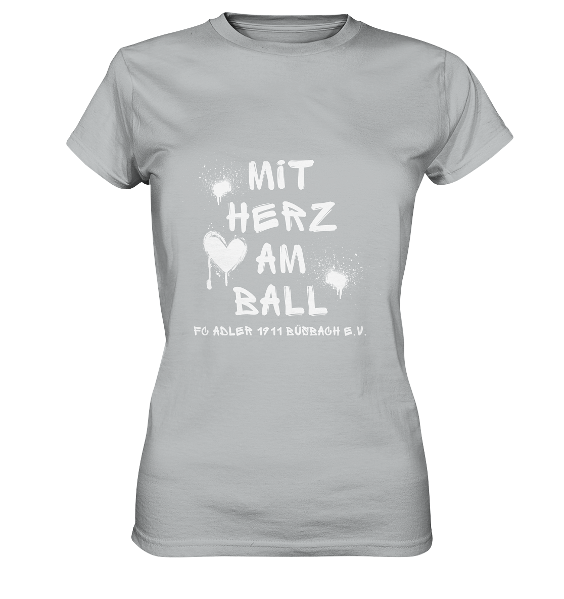 Slogan "Graffiti" - Ladies Premium Shirt