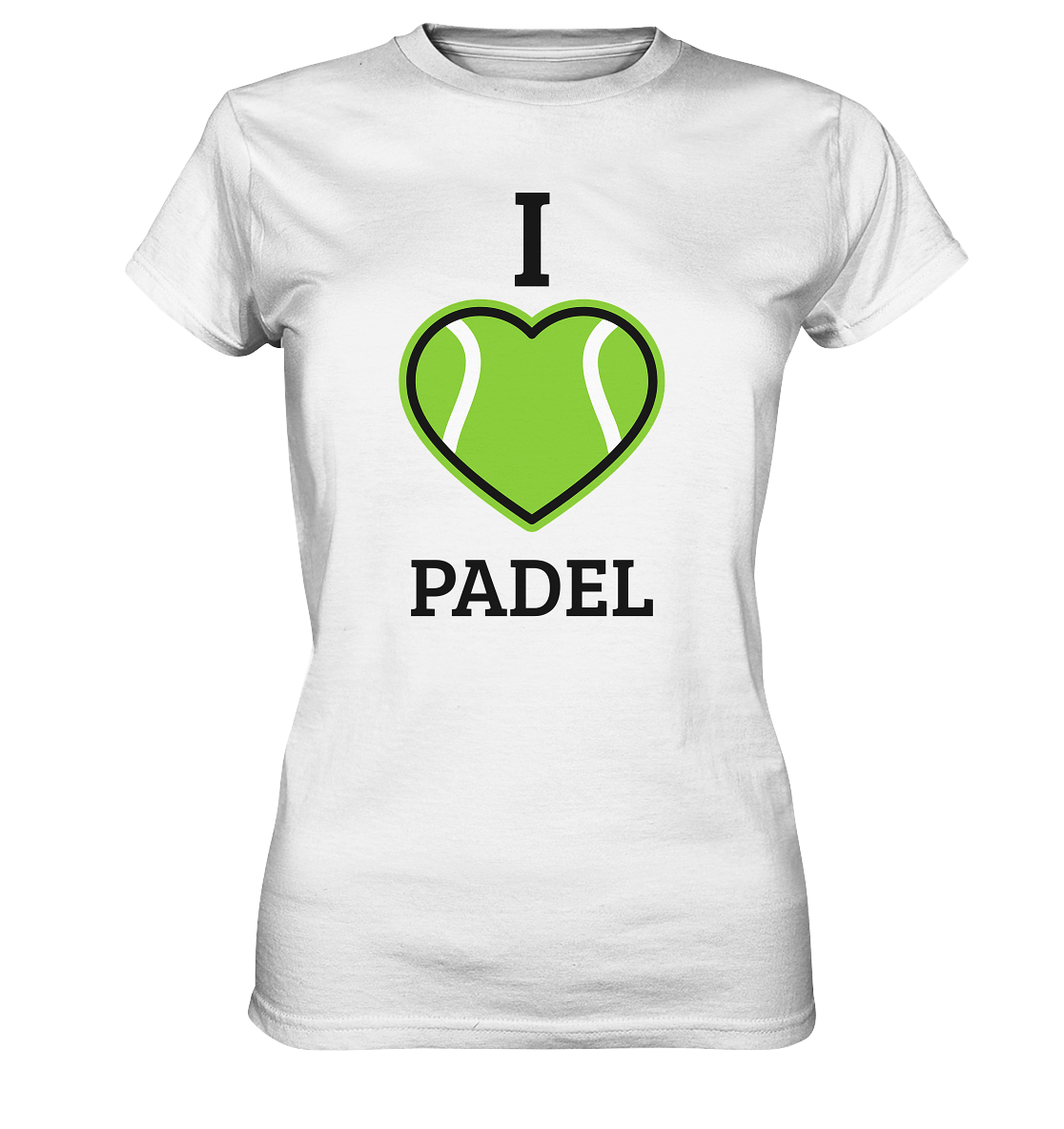 I Love Padel - Ladies Premium Shirt