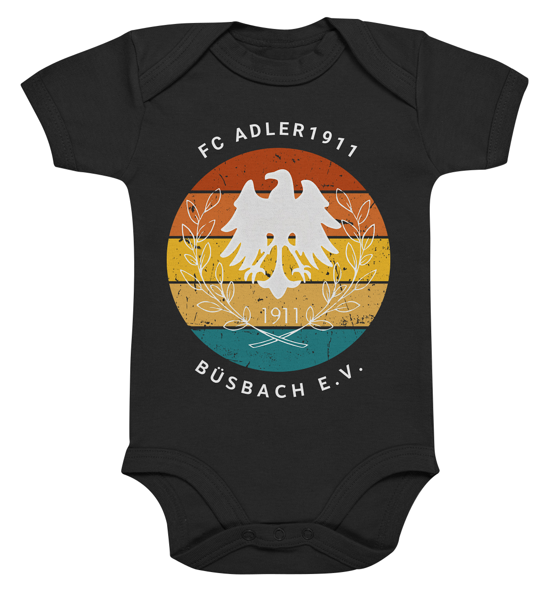 Wappen "Bunt" - Organic Baby Bodysuit