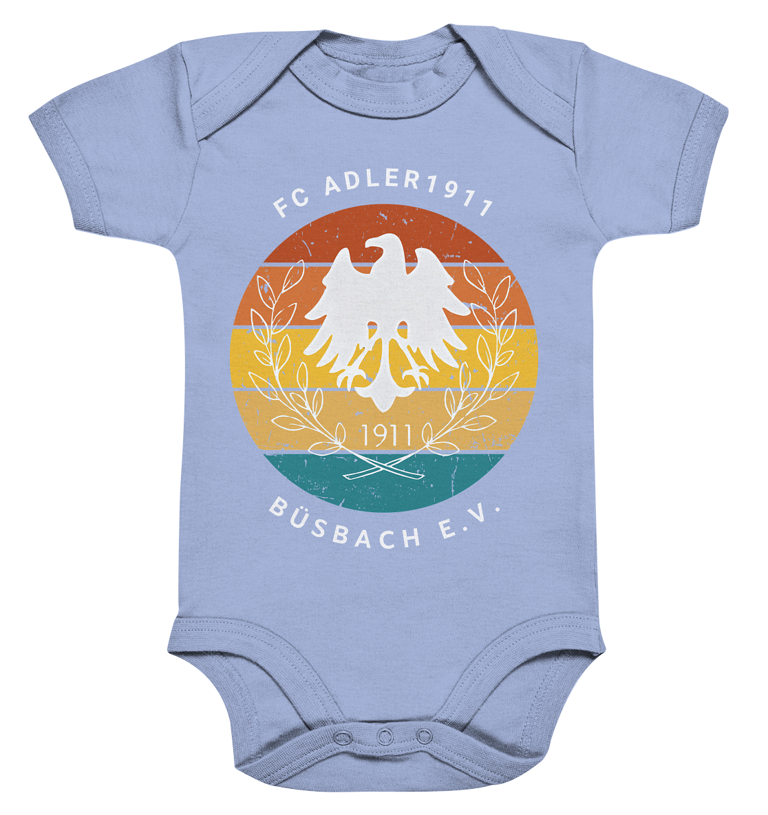 Wappen "Bunt" - Organic Baby Bodysuit