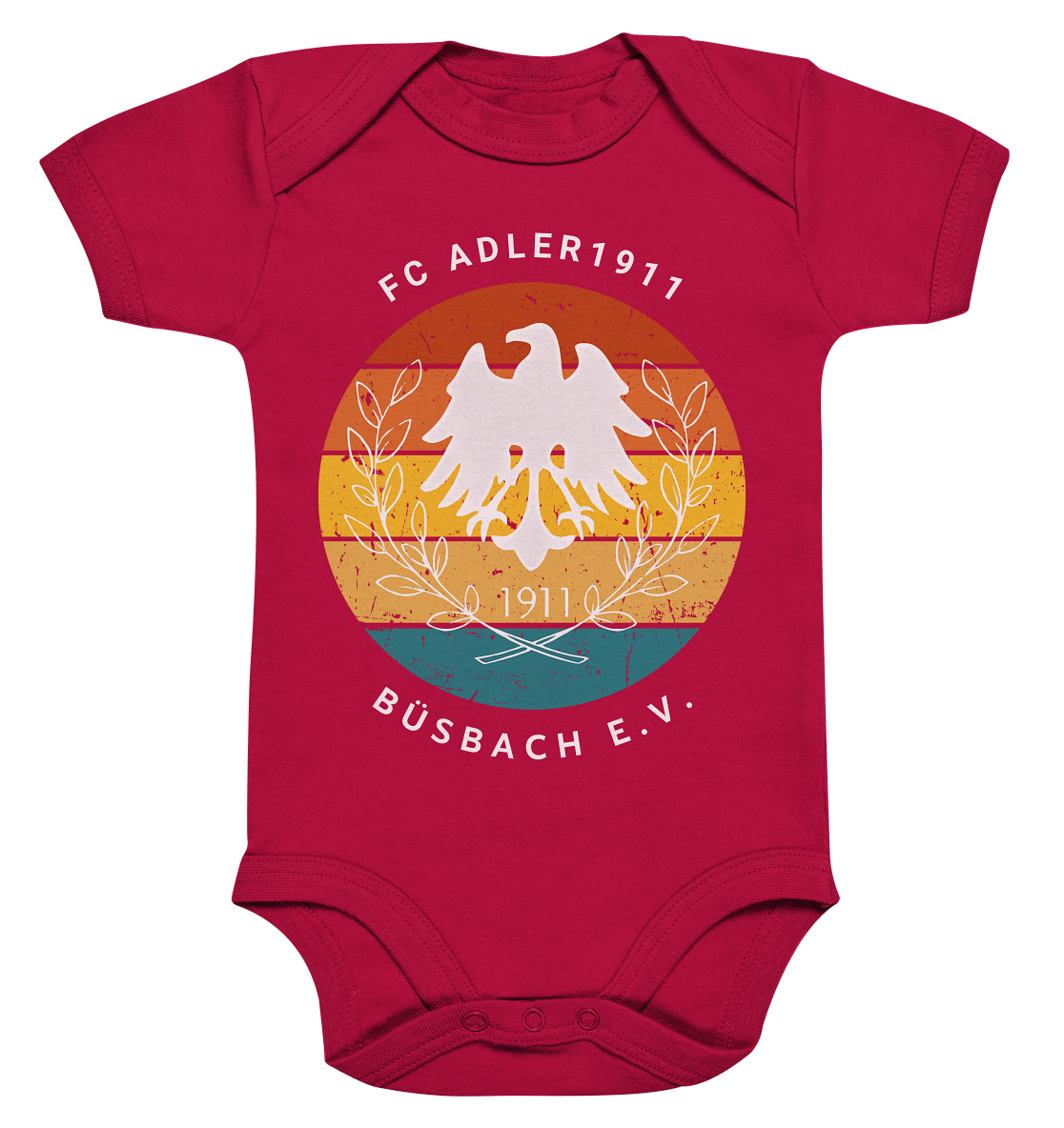 Wappen "Bunt" - Organic Baby Bodysuit