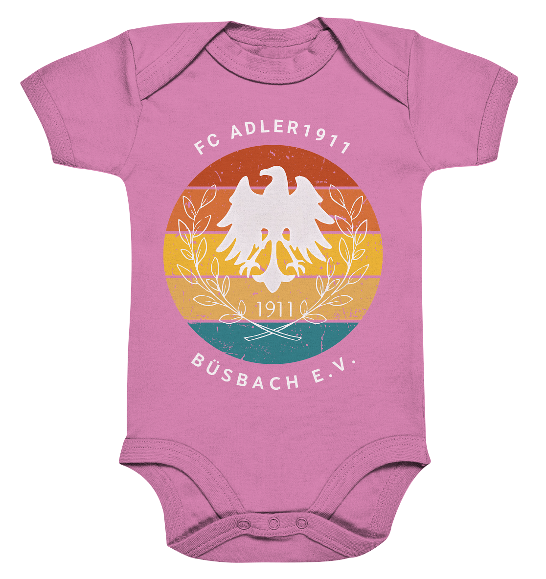 Wappen "Bunt" - Organic Baby Bodysuit