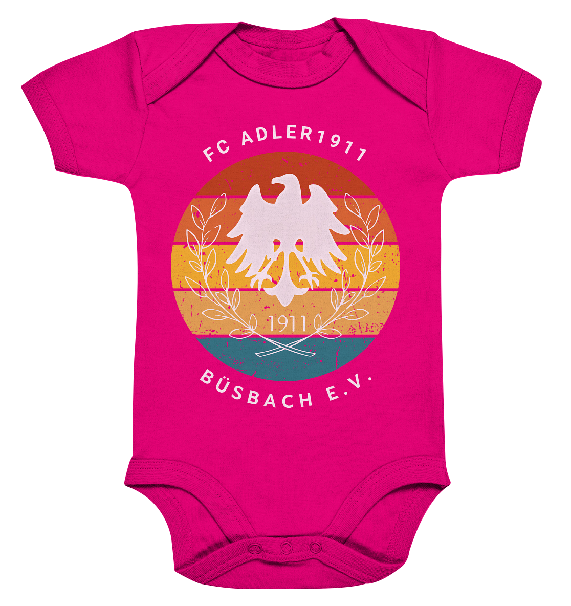 Wappen "Bunt" - Organic Baby Bodysuit
