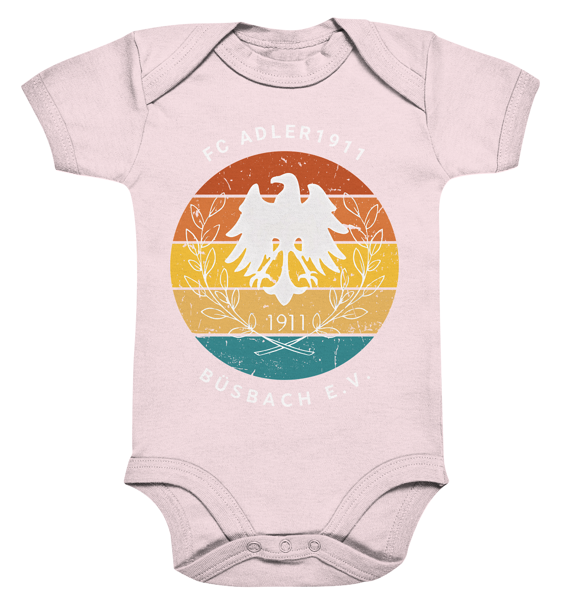 Wappen "Bunt" - Organic Baby Bodysuit