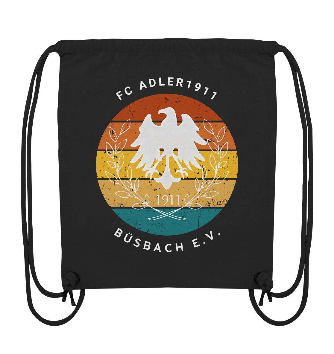 Wappen "Bunt" - Organic Gym-Bag