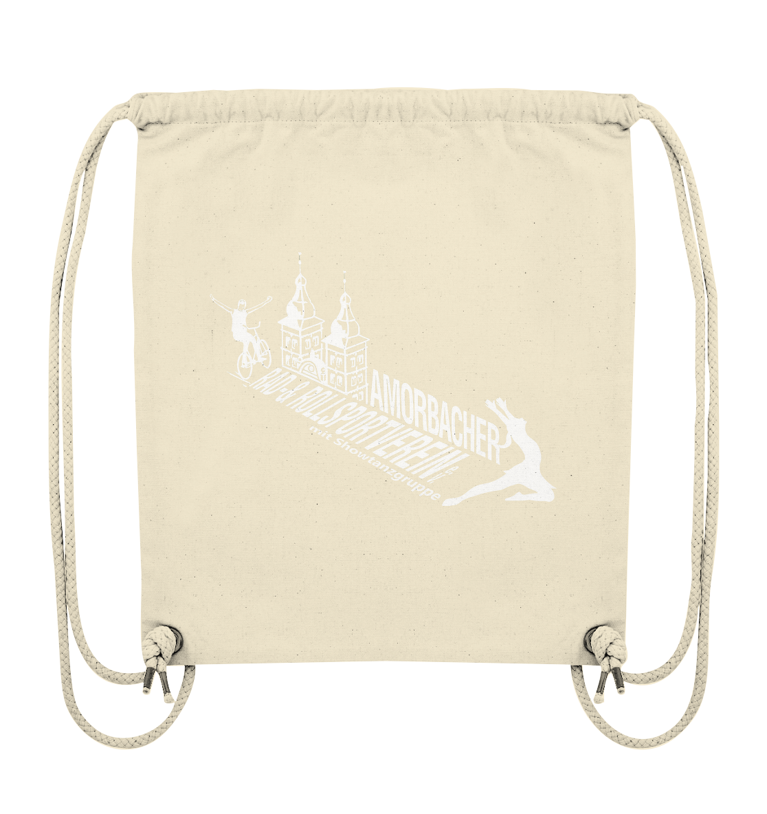 Nur Logo - Organic Gym-Bag