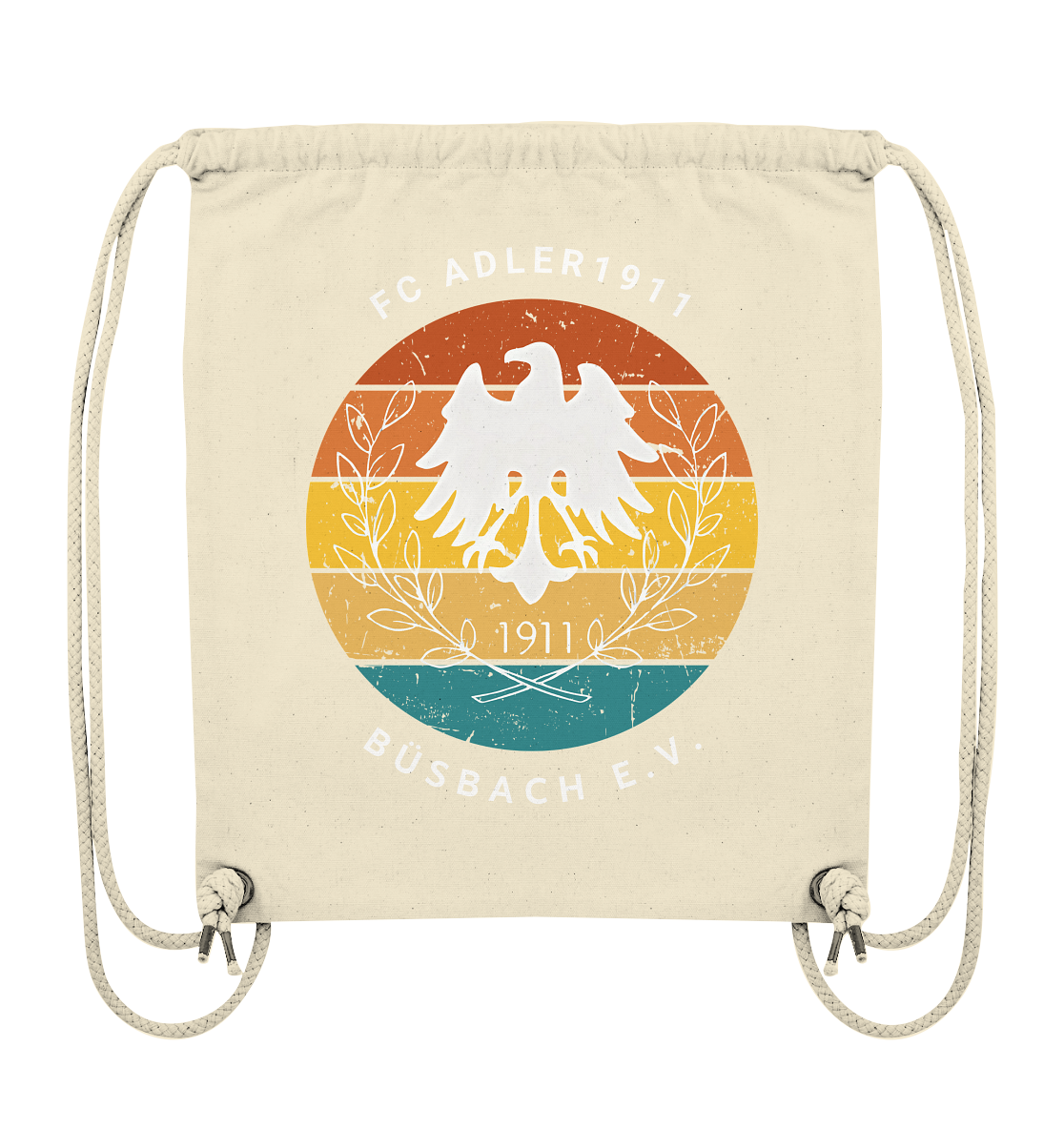 Wappen "Bunt" - Organic Gym-Bag