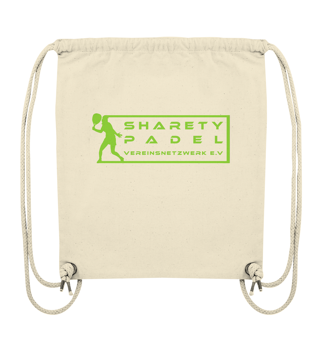 Nur Logo - Organic Gym-Bag