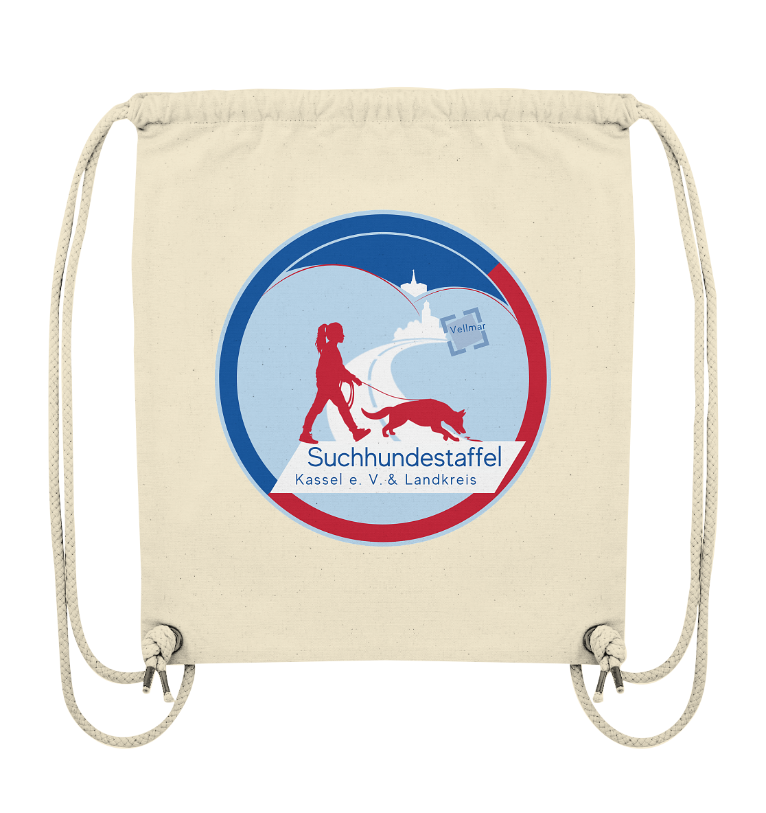 Nur Logo - Organic Gym-Bag