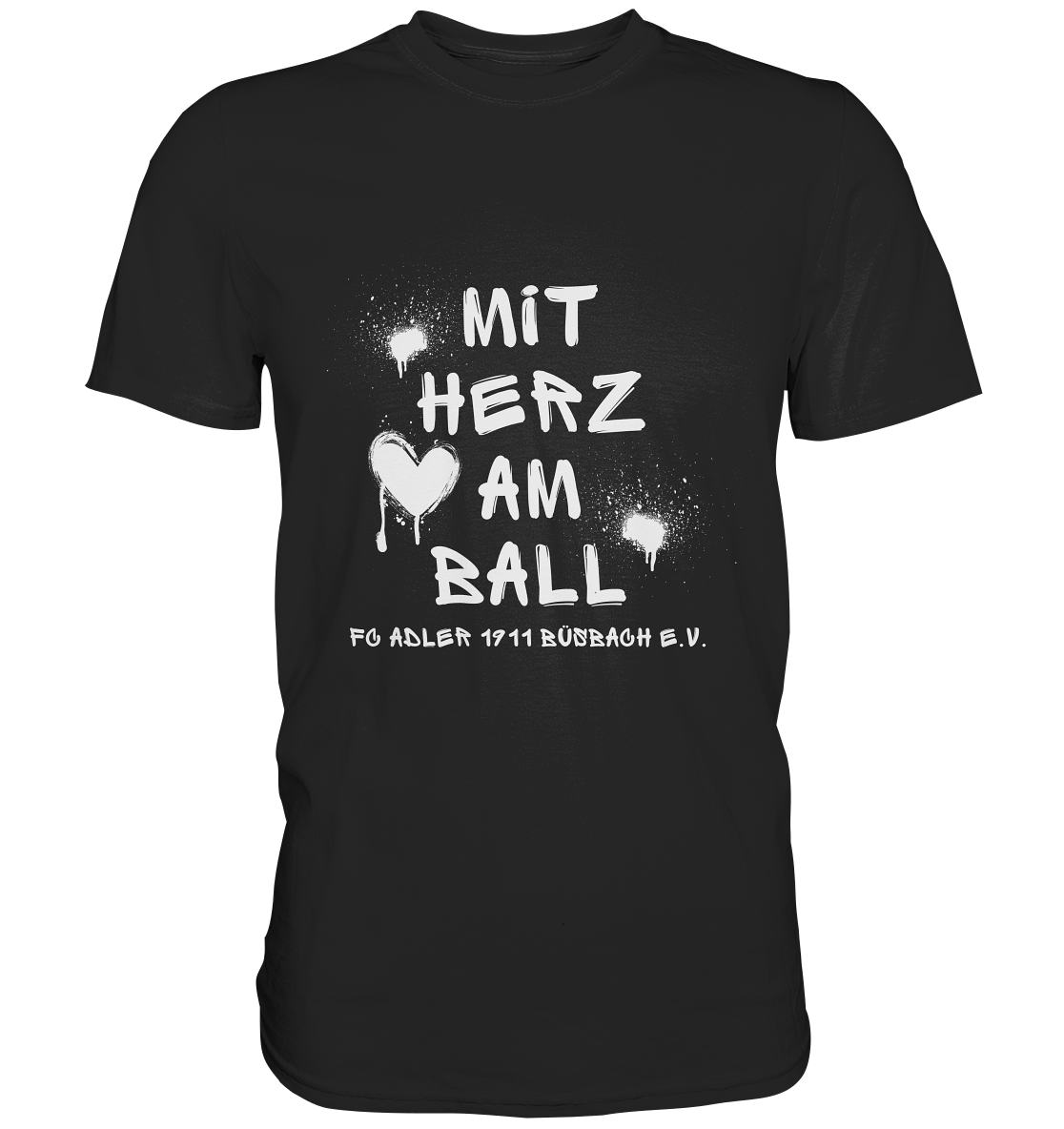 Slogan "Graffiti" - Premium Shirt